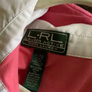 Lauren Ralph Lauren tennis top pink size 1X